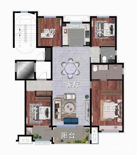 【鲁商万科新都会】揭秘125㎡明星户型的热销密码——卧室篇